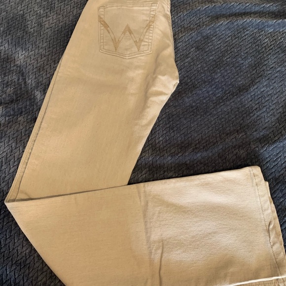 Tan Q-Baby Wrangler Jeans - Picture 1 of 6
